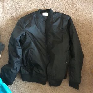 Large Zakbrand black men’s bomber jacket.